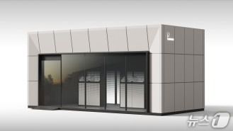 서울시가 발표한 '서울형 흡연부스 디자인' 밀폐형. (서울시 제공)