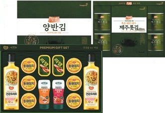 양반 제주 톳김 세트(위 사진)와 비비드키친 스페셜 3호.