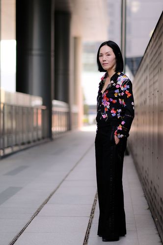 포즈 취하는 박지아(서울=연합뉴스) 류효림 기자 = 넷플릭스 '더 글로리'에 출연한 배우 박지아가 지난 28일 서울 종로구 수송동 연합뉴스 사옥에서 인터뷰에 앞서 포즈를 취하고 있다. 2023.3.29