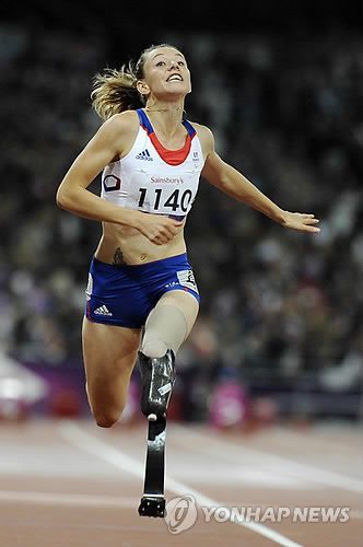 2012 런던 패럴림픽에 출전한 르 퓌르[EPA=연합뉴스 자료사진]