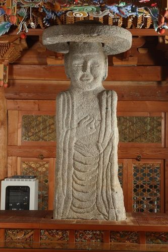 양평 불곡리 석조여래입상[경기도 제공. 재판매 및 DB 금지]