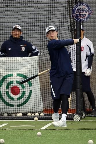 두산 베어스 우타 거포 유망주 김민혁[두산 베어스 제공. 재판매 및 DB금지]