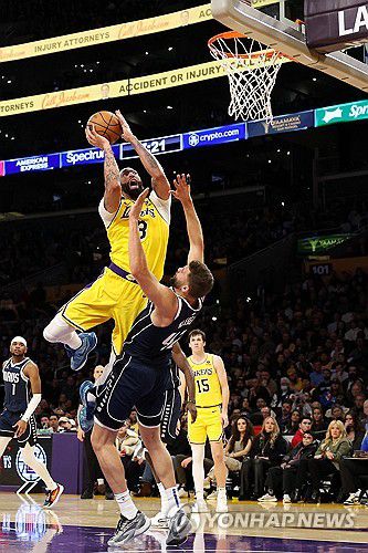 앤서니 데이비스 [게티이미지/AFP=연합뉴스]