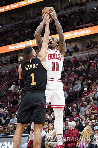 시카고의 더마 더로전(11번)[USA투데이=연합