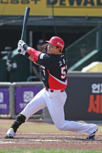 벼락같은 3점 홈런으로 승리에 앞장선 고종욱[KIA 타이거즈 제공. 재판매 및 DB 금지]