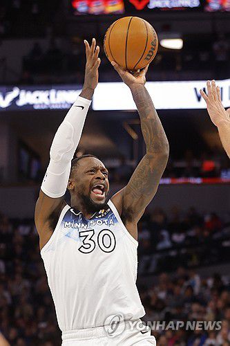 미네소타의 줄리어스 랜들[AP=연합뉴스]