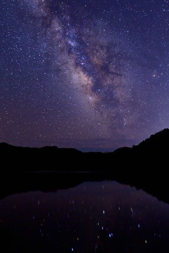 도쿠시마에서 촬영한 은하수 이미지[이스타항공 제공. 재판매 및 DB 금지]