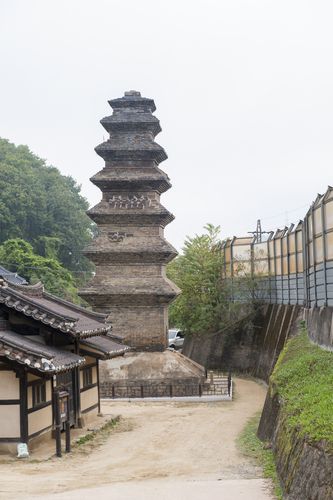 국보 '안동 법흥사지 칠층전탑'2015년 촬영한 사진 [국가유산청 국가유산포털 제공. 재판매 및 DB 금지]