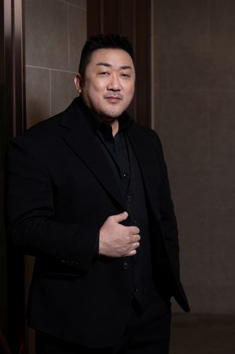 영화 '거룩한 밤: 데몬 헌터스'의 배우 및 제작자 마동석[롯데엔터테인먼트 제공. 재판매 및 DB금지]