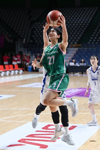 하나은행 이이지마 사키[WKBL 제공. 재판매 및 DB 금지]