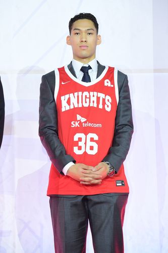 SK에 입단한 에디 다니엘[KBL 제공. 재판매 및 DB 금지]