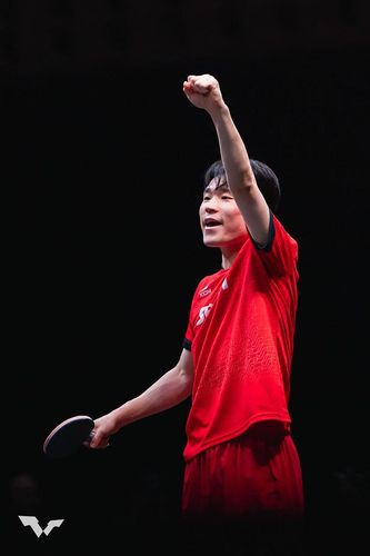 WTT 시리즈 경기에 나선 장우진 [WTT 인스타그램 캡처. 재판매 및 DB 금지]