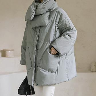 가벼운데 후끈후끈~\n덕다운패딩+머플러