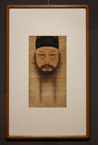 윤두서 초상화[사진/백승렬 기자]