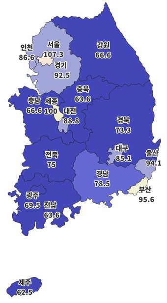 2026년 1월 주택사업경기전망지수(주택산업연구원 제공).뉴스1 ⓒ News1