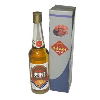 만년버섯술[제조사 홈페이지 캡처]