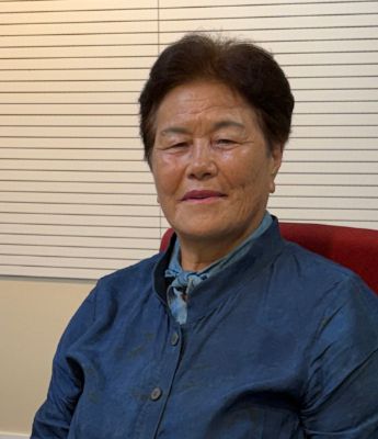 장영미 제주도해녀협회장. 자료사진