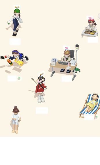 메타버스 기반 소셜 앱 '본디'가 MZ세대를 중심으로 인기를 끌고 있다. 본디 화면 캡처