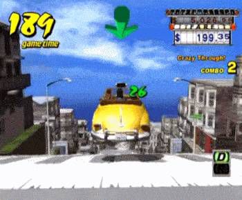 상쾌함의 대명사같은 게임, 크레이지 택시.. 언덕 질주 게임!