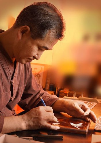 국가무형문화재 나전장 보유자로 인정 예고된 장철영 씨[문화재청 제공. 재판매 및 DB 금지]