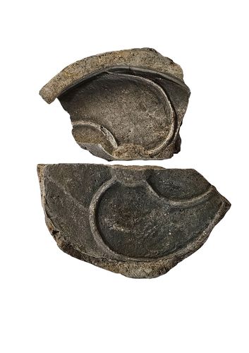 1호 건물지 출토 파문 수막새[국립부여문화재연구소 제공. 재판매 및 DB 금지]