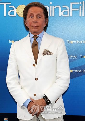 이탈리아 패션디자이너 발렌티노 가라바니[EPA 연합뉴스 자료사진. 재배포 및 DB 금지]