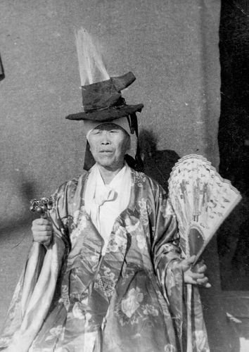 1955년 평양굿 모습 사진자료[국립국악원 제공. 재판매 및 DB 금지]