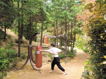 통영 나폴리농원 맨발숲테라피