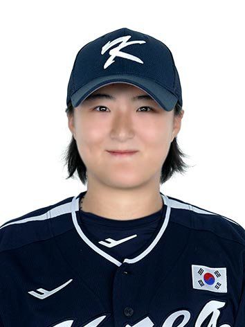 국가대표 포수 김현아.  한국여자야구연맹(WBAK) 제공.
