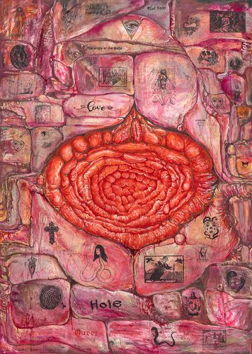 장파 작 '고어 데코'장파 작 '고어 데코 - 디 오리진 오브 더 월드'(Gore Deco - The Origin of the World) [국제갤러리 제공. 재판매 및 DB 금지]