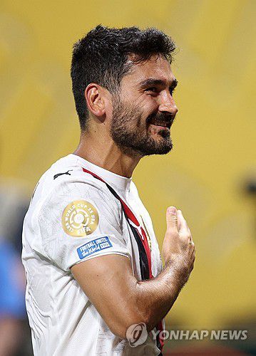 맨시티 승리 앞장선 베테랑 귄도안[로이터=연합뉴스]