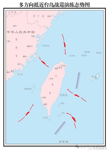 중국군 동부전구가 공개한 23일 '대만 포위' 훈련 도표[중국인민해방군 동부전구 제공. 재판매 및 DB 금지]