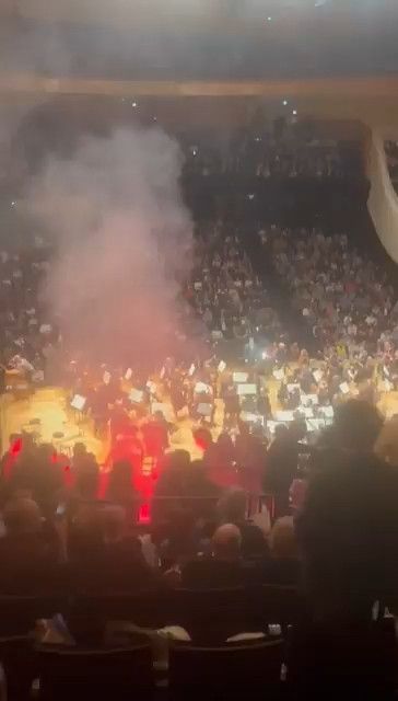 당시 상황을 촬영한 영상 [SNS 'X' 캡처]