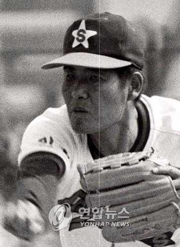 역대 KBO리그 단일시즌 QS+ 최다인 33회를 기록한 장명부[연합뉴스 자료사진]