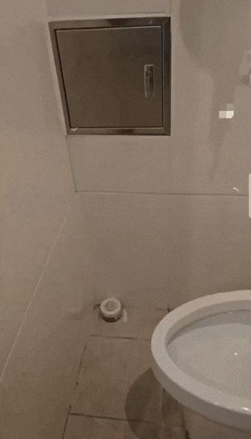 지난달 서울 중랑구의 한 헬스장 화장실 내부에 사용 후 버려진 주사기 수십여 개가 쌓여 있는 모습. /인스타그램