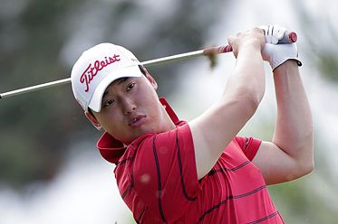2021 KPGA 윈터투어 1회 1라운드 선두에 오른 서명재