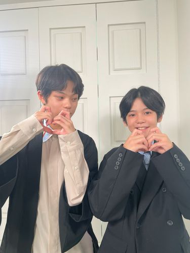 영화 '괴물' 아역 배우 쿠로가와 소야(왼쪽)와 히이라기 히나타[미디어캐슬 제공. 재판매 및 DB 금지]