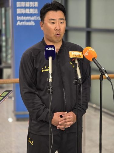 또렷하게 소신을 밝히는 이범호 KIA 감독[촬영 장현구]