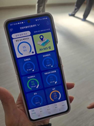 실내 공기질 측정값 실시간 확인[서초구 제공. 재판매 및 DB 금지]