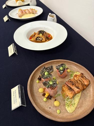 한식 경연자 출품 요리[주페루 한국대사관 제공. 재판매 및 DB 금지]