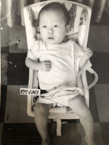 아기 시절 김준호 씨[본인 제공]