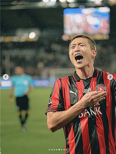 조규성 시즌 5호 골 폭발, 미트윌란 덴마크컵 8강 대승 견인(출처=미트윌란 SNS 캡처)