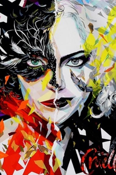 영화 ' 크루엘라' 조윤진 아트 포스터 /사진제공=월트디즈니컴퍼니 코리아