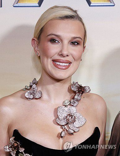 밀리 보비 브라운[UPI 연합뉴스 자료사진. 재판매 및 DB 금지]