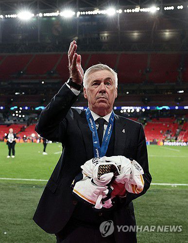 안첼로티 감독[로이터=연합뉴스]