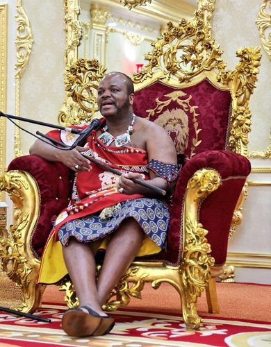 음스와티 3세 에스와티니 국왕[에스와티니 정부 엑스(X·옛 트위터) 캡처. 재판매 및 DB 금지]