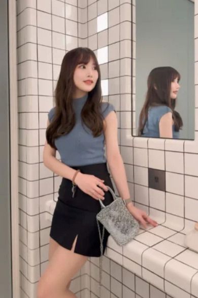 간호사이자 미용 인플루언서 '라라'. [X, 오리콘뉴스]