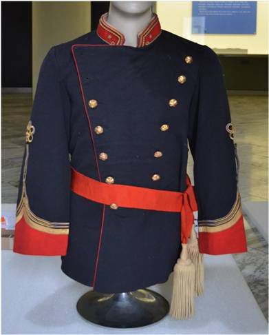 보병 부위 예복(황석)