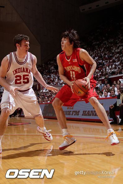 [사진] 한국농구 미국진출의 선구자 최진수의 매릴랜드대 시절