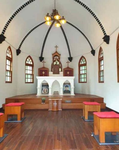 '안성 성 김대건 안드레아 신부 기념성당' 내부[문화재청 제공. 재판매 및 DB 금지]